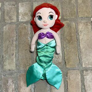 Little Mermaid Ariel Disney Doll Plush Soft Toy Stuffed Animal